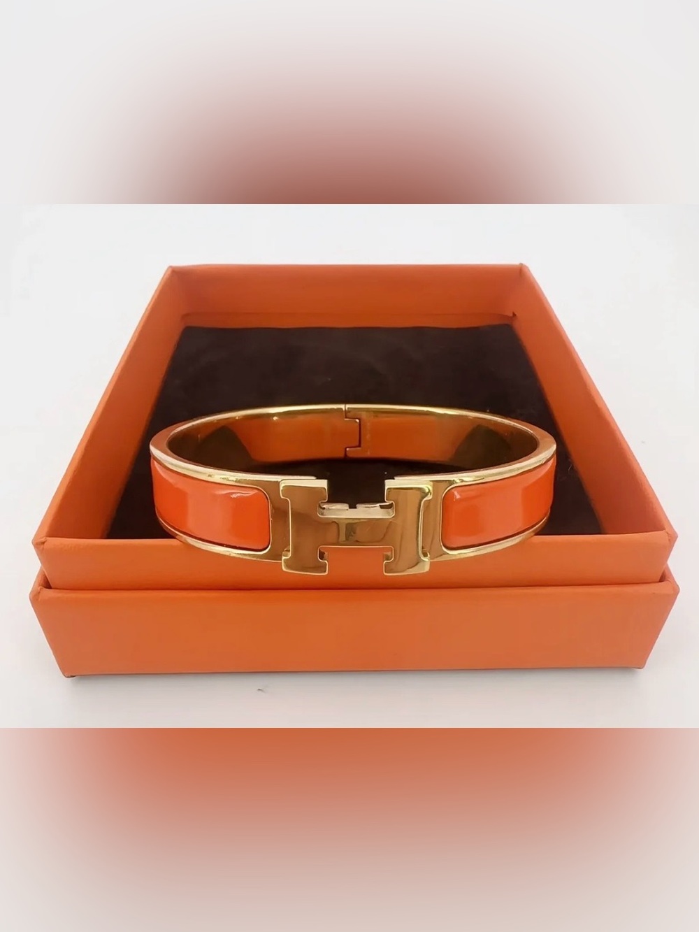 100% Authentic Hermès Clic Clac H bracelet